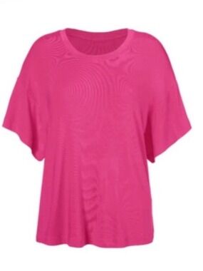 CAbi #6346 - Short Sleeve Relaxed Tee - EUC - Size XS